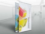 printed roll-up doublesided roller banner large format printing