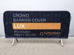 Crowd Barrier Cover Lux