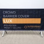 Crowd Barrier Cover Lux