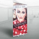 standard roll-up roller banner large format printing