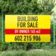 large format printed banner real estate slogan for sale for rent