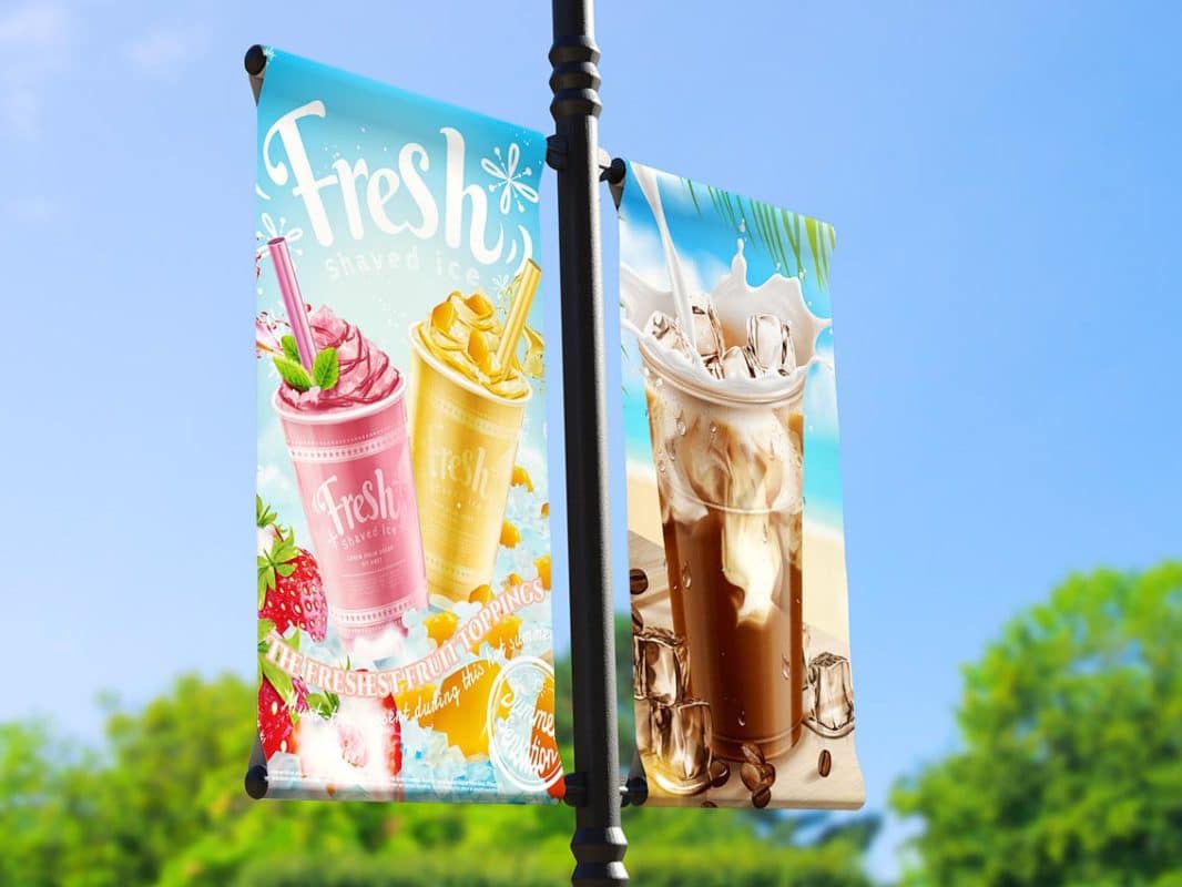 ICE CREAM SHOP NOW OPEN Advertising Vinyl Banner Flag Sign LARGE HUGE XXL SIZE 