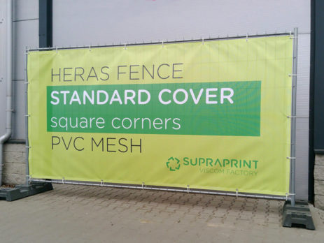 Heras Fence Cover printing