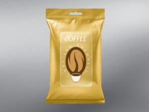 clear stickers printed for food coffee tea