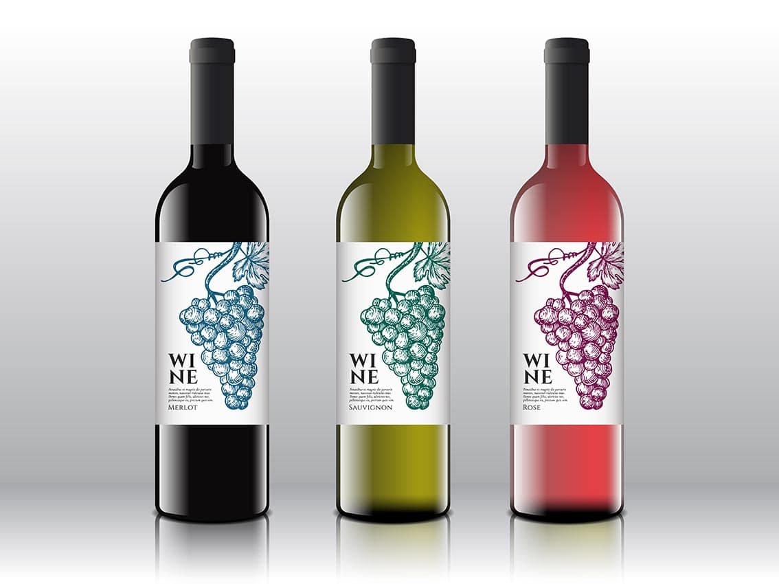 short run labels for craft winery