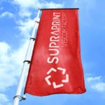 company custom flag dye sub sublimation printing