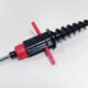 screw base for beach or feather flag mounted in soft ground
