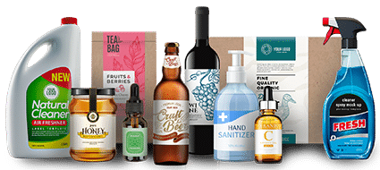 custom roll labels digital printing