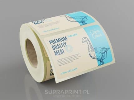 custom roll labels printed