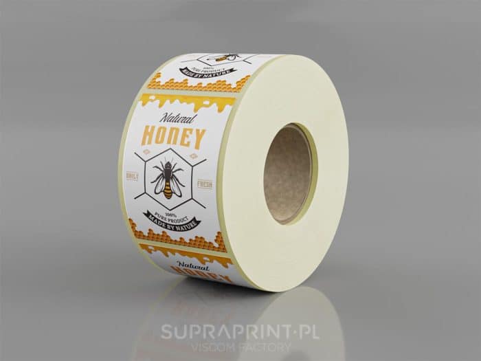 custom roll labels printed for honey custom roll labels printed for honey