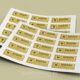 Printed Custom Stickers on Sheet A3