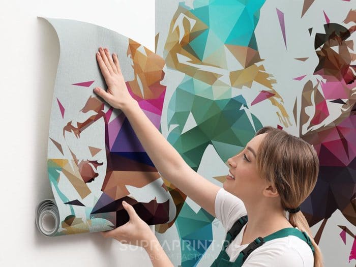 wallpaper smooth standard printed wallpaper smooth standard custom design on demand eco friendly printing