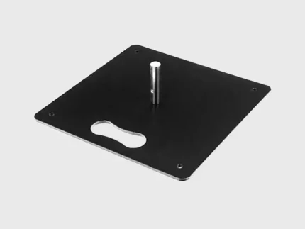 steel flat beach flag base 4kg