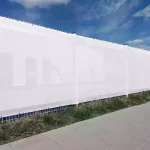 fence continuos scrim banner