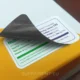 opaque content blockout labels