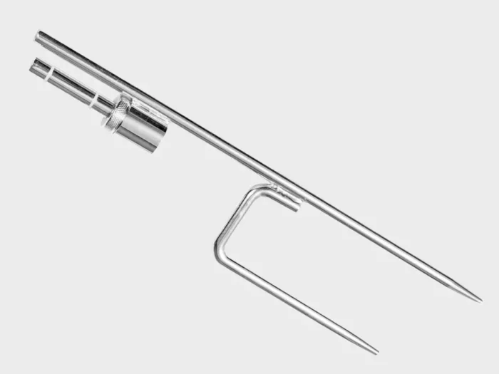 metal twin ground spike base fof feather flags beachflags flying banners