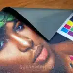 decor blackback banner with a dark bottom, blackback textile knitted fabric banner