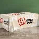 promotional tablecloth printed table cover for expo