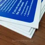 hard pvc boards printed