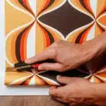 pronted textured wallpaper