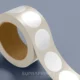 blank labels on roll
