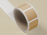 kraft paper blank roll labels