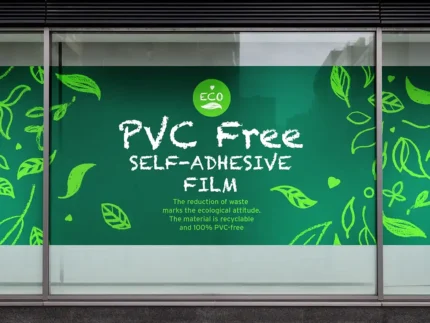 eco-friendly PVC-Free self-adhesive film large format printing