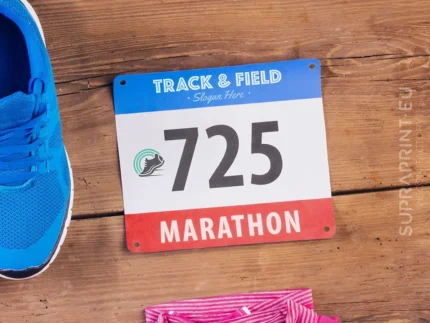 custom race numbers printing for running competitors