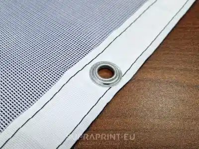 dye-sub printed polyester heavy mesh fabric