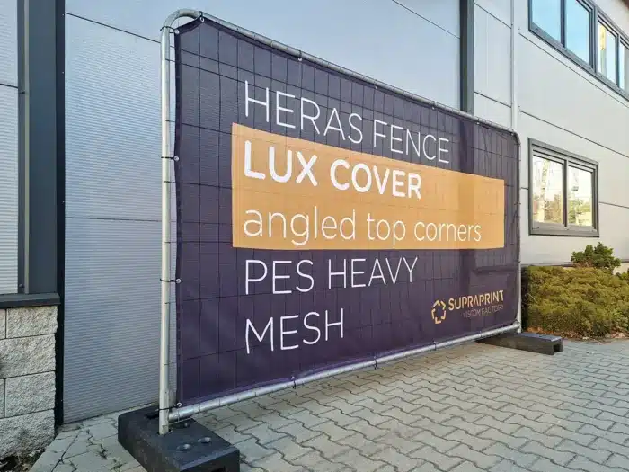 heavy duty heras fence covers