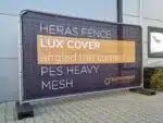 heras fencing heavy duty printed mesh