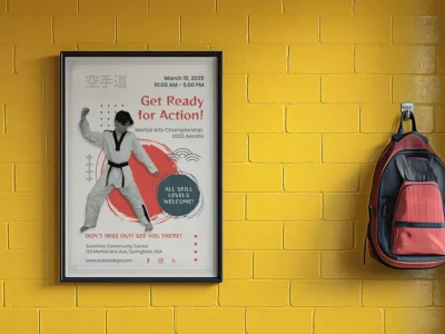 poster printing for school event concert and sales