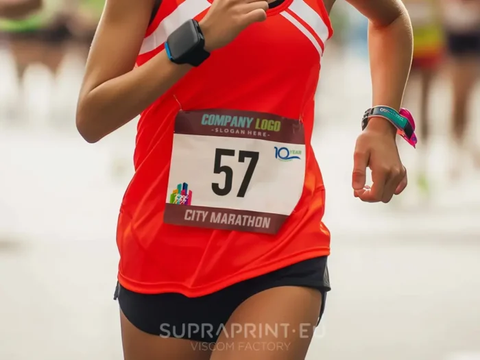 race numbers for marathon and sport event