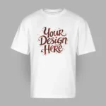 oversize t-shirt printed