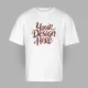 oversize t-shirt printed