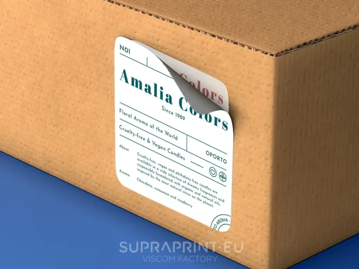 custom opaque stickers printed