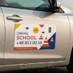 magnetic vinyl stickers for vehicle