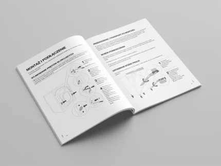 Custom instruction manuals printed online