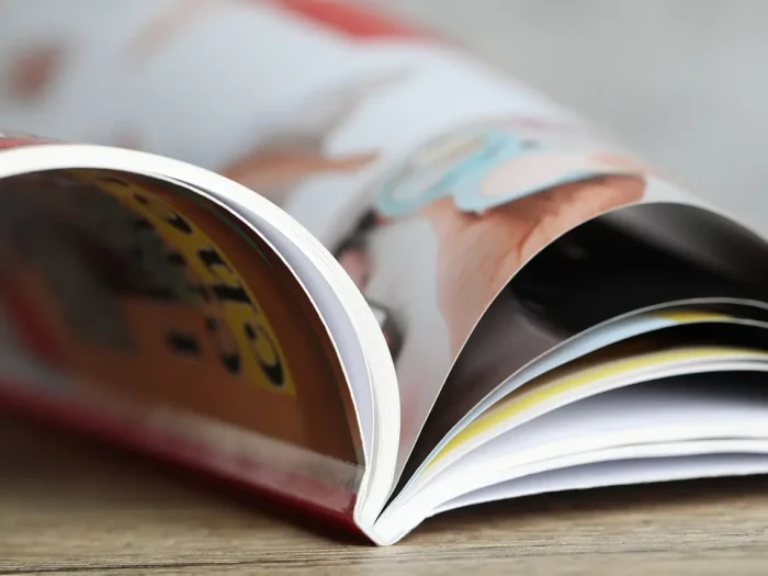 Online printing of PUR-bound booklets