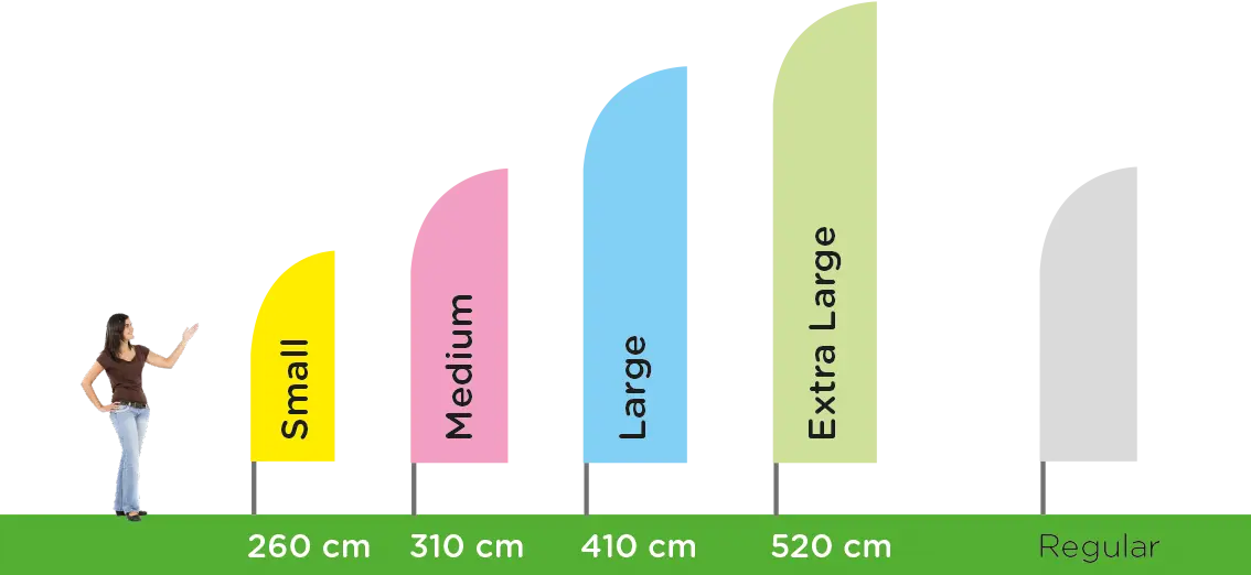 beachflag Lite Regular cheap feather flags