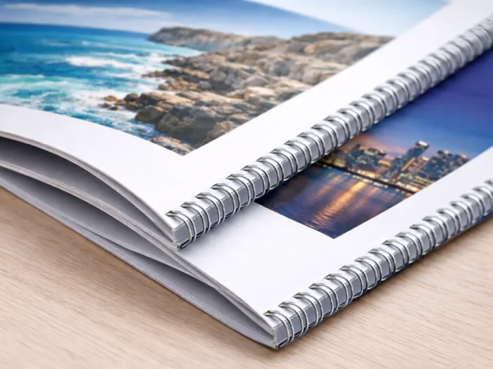 printing spiral-bound catalogues