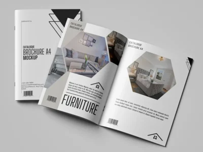 saddle-stitched brochures online printing