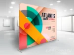 Stretch Fabric Backdrop Display Straight Atlantis