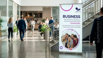 Roll-up banner printing – an advertising display for your company