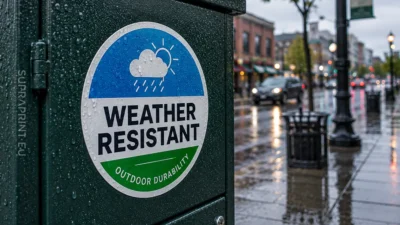 Weather-resistant stickers – how to choose durable signage that lasts for years
